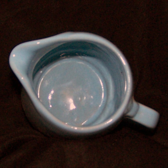 VTG- 7 1/2" Blue Mid Century Frankoma Water Pitcher #81 - Picture 6 of 9